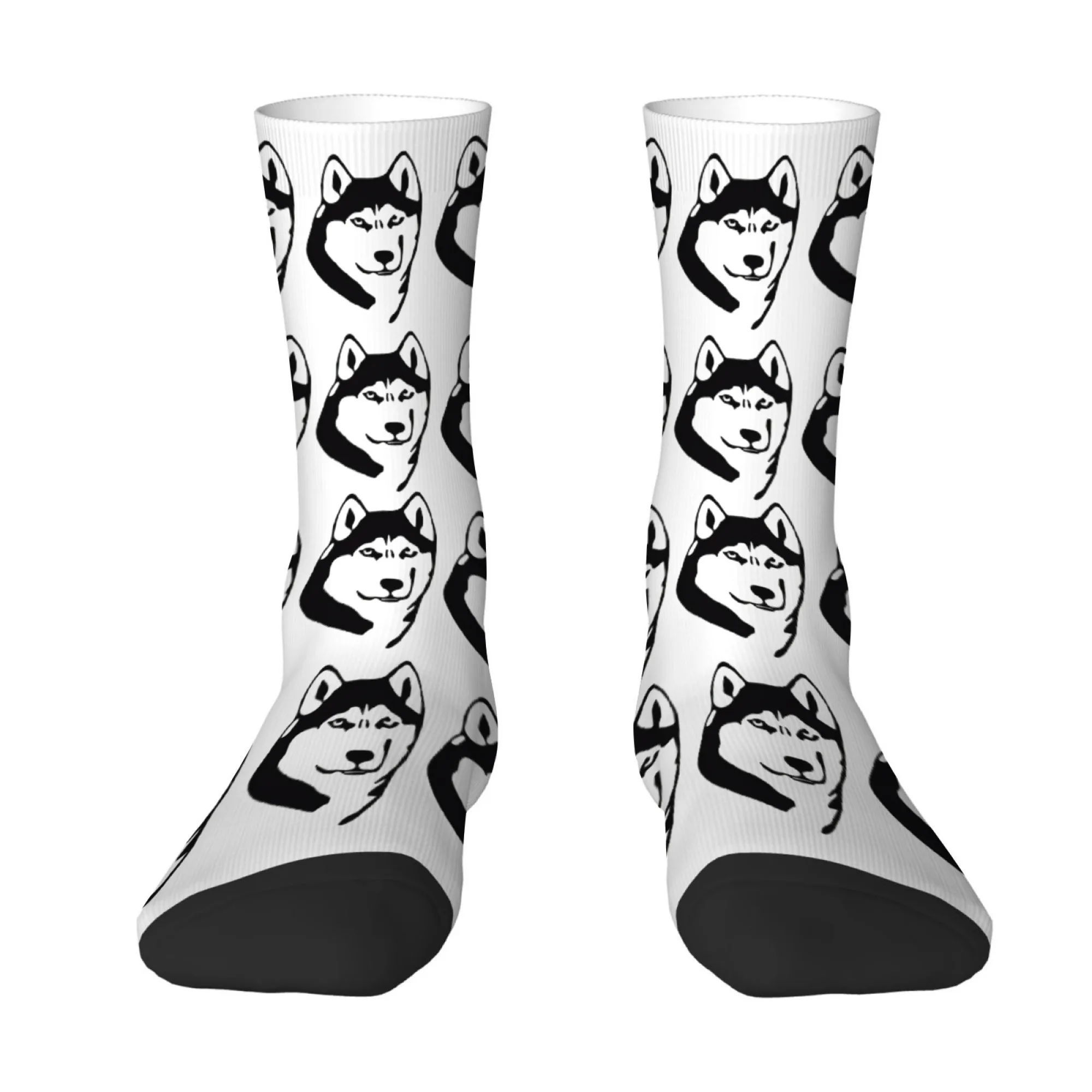 Black and White Minimalist Husky Head Print Men's Mid-calf Socks Cute and Comfortably Soft with A Charming and Soothing Design
Black and White Minimalist Husky Head Print Men's Mid-calf Socks Cute and Comfortably Soft with A Charming and Soothing Design
