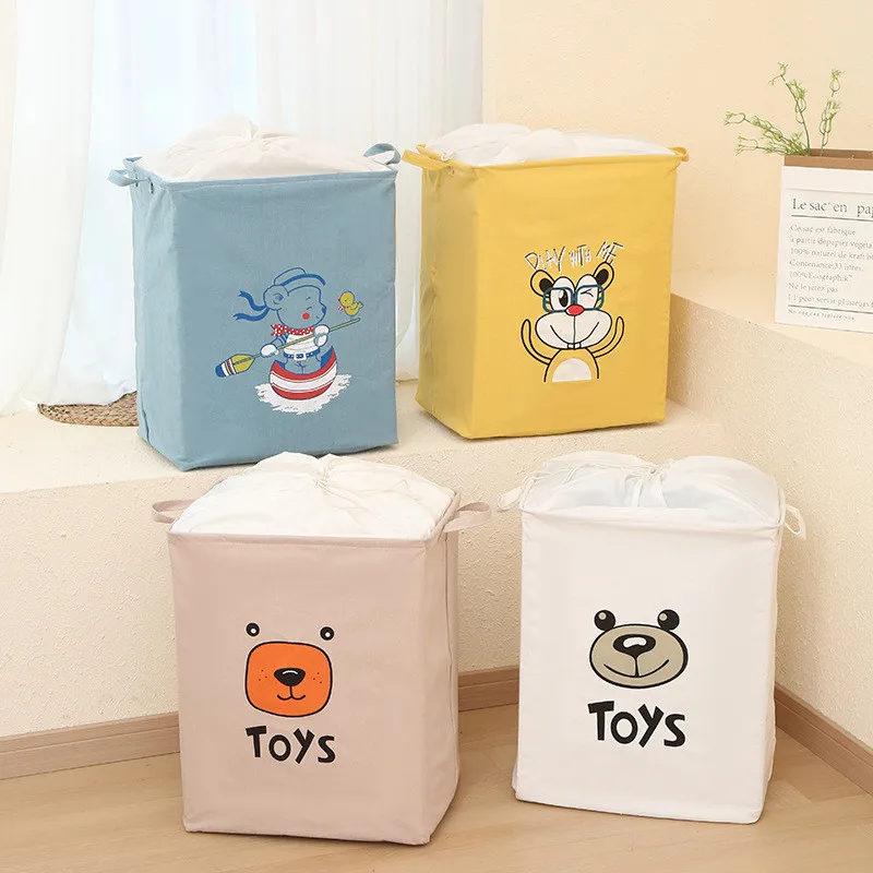 Cartoon Storage Bags Large Toy Clothes Storage Baskets Foldable Boxes Baby Laundry Baskets with Lids Wardrobe Clutter Organizer
Cartoon Storage Bags Large Toy Clothes Storage Baskets Foldable Boxes Baby Laundry Baskets with Lids Wardrobe Clutter Organizer