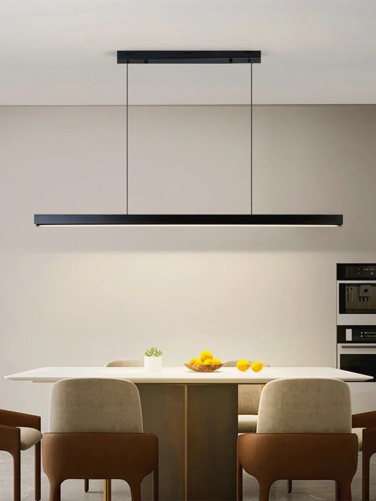 Modern Simple Led One-word Dining Room Long Pendant Lights Minimalist Bar Table Lamps Office Chandelier Home Lighting Fixtures
Modern Simple Led One-word Dining Room Long Pendant Lights Minimalist Bar Table Lamps Office Chandelier Home Lighting Fixtures