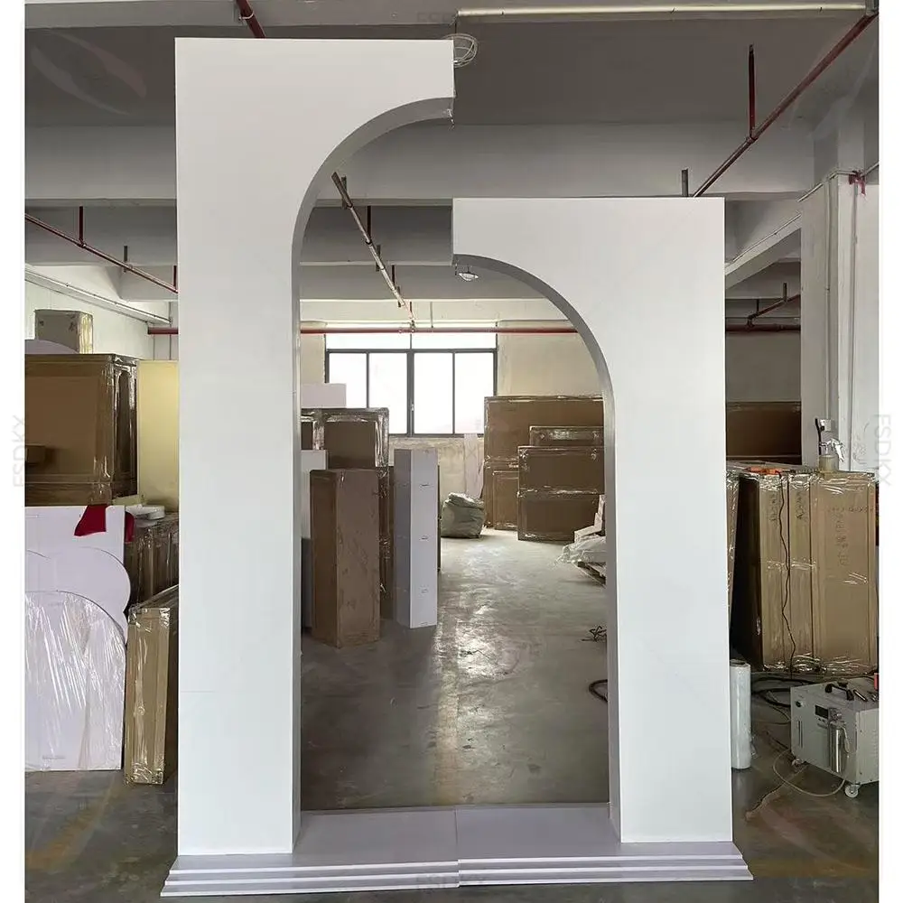 FSDKX Modern Pvc Wedding Backdrop Set Stands Backdrop Design for Wedding Stage Outdoor Indoor Backdrop Decor
FSDKX Modern Pvc Wedding Backdrop Set Stands Backdrop Design for Wedding Stage Outdoor Indoor Backdrop Decor