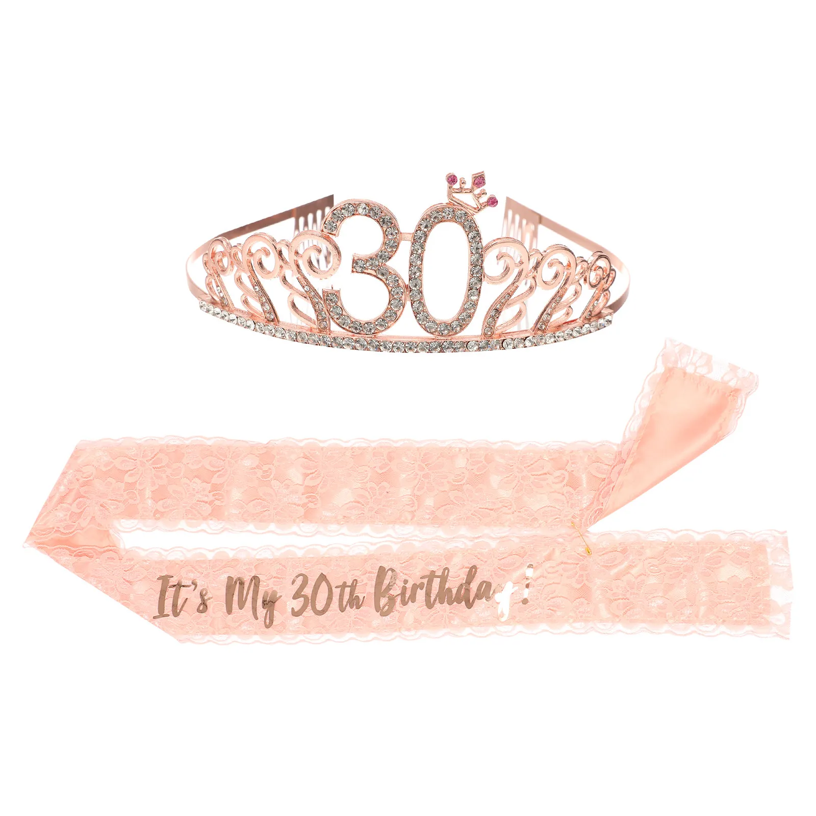 1 Set Birthday Crown and Sash for Women Elegant Alloy Tiara Birthday Party Supplies Perfect for Celebration Photography Prop
1 Set Birthday Crown and Sash for Women Elegant Alloy Tiara Birthday Party Supplies Perfect for Celebration Photography Prop