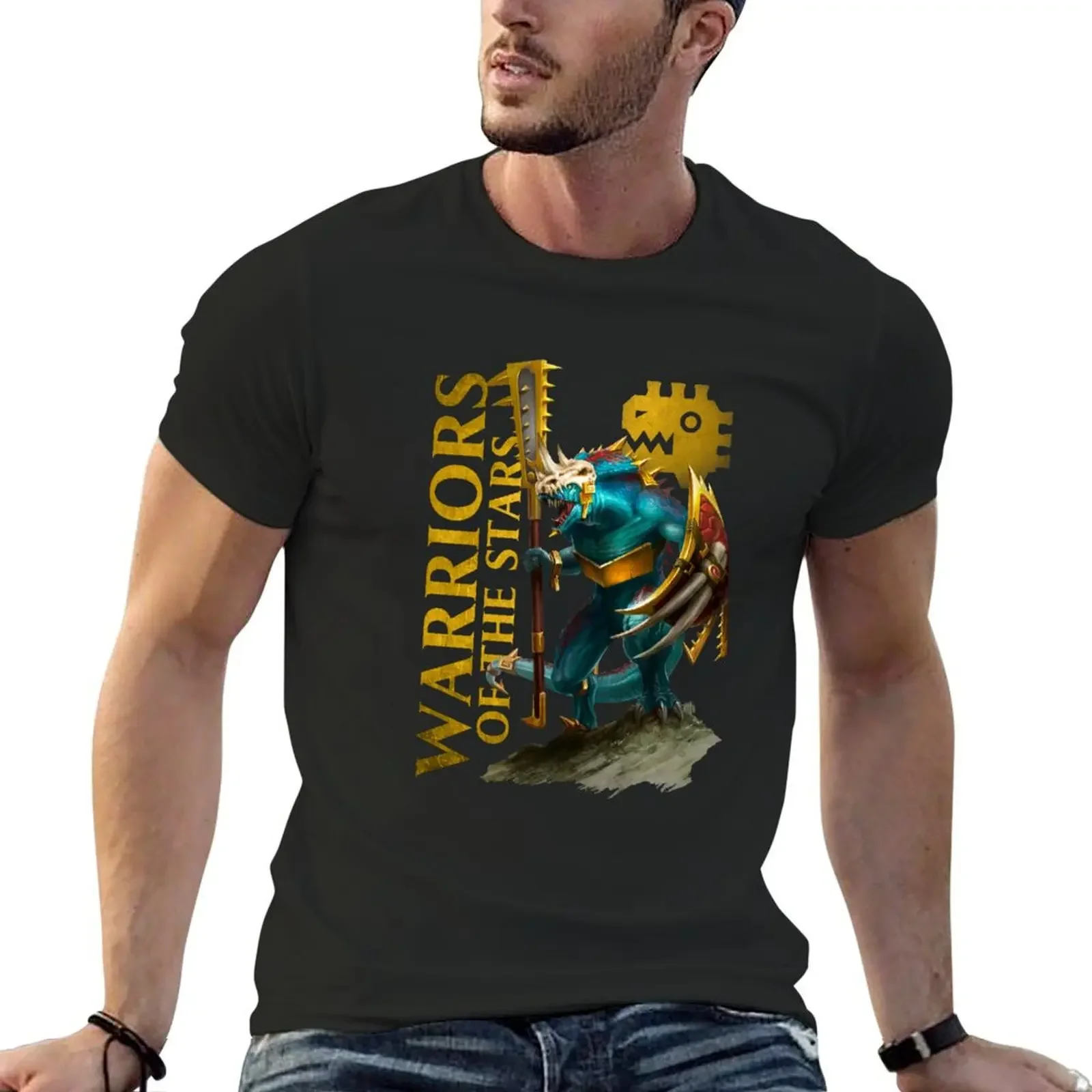 Seraphon Warriors of the Stars T-Shirt summer top oversizeds graphic t shirts Short sleeve tee men
Seraphon Warriors of the Stars T-Shirt summer top oversizeds graphic t shirts Short sleeve tee men