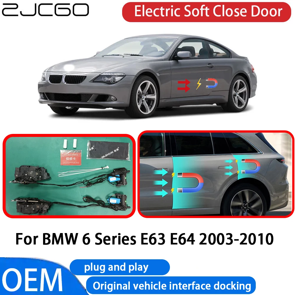 for BMW 6 Series E63 E64 2003-2010 Car Automatic Electric Soft Close Door Closer System OEM Plug and Play Comfort Closing
for BMW 6 Series E63 E64 2003-2010 Car Automatic Electric Soft Close Door Closer System OEM Plug and Play Comfort Closing