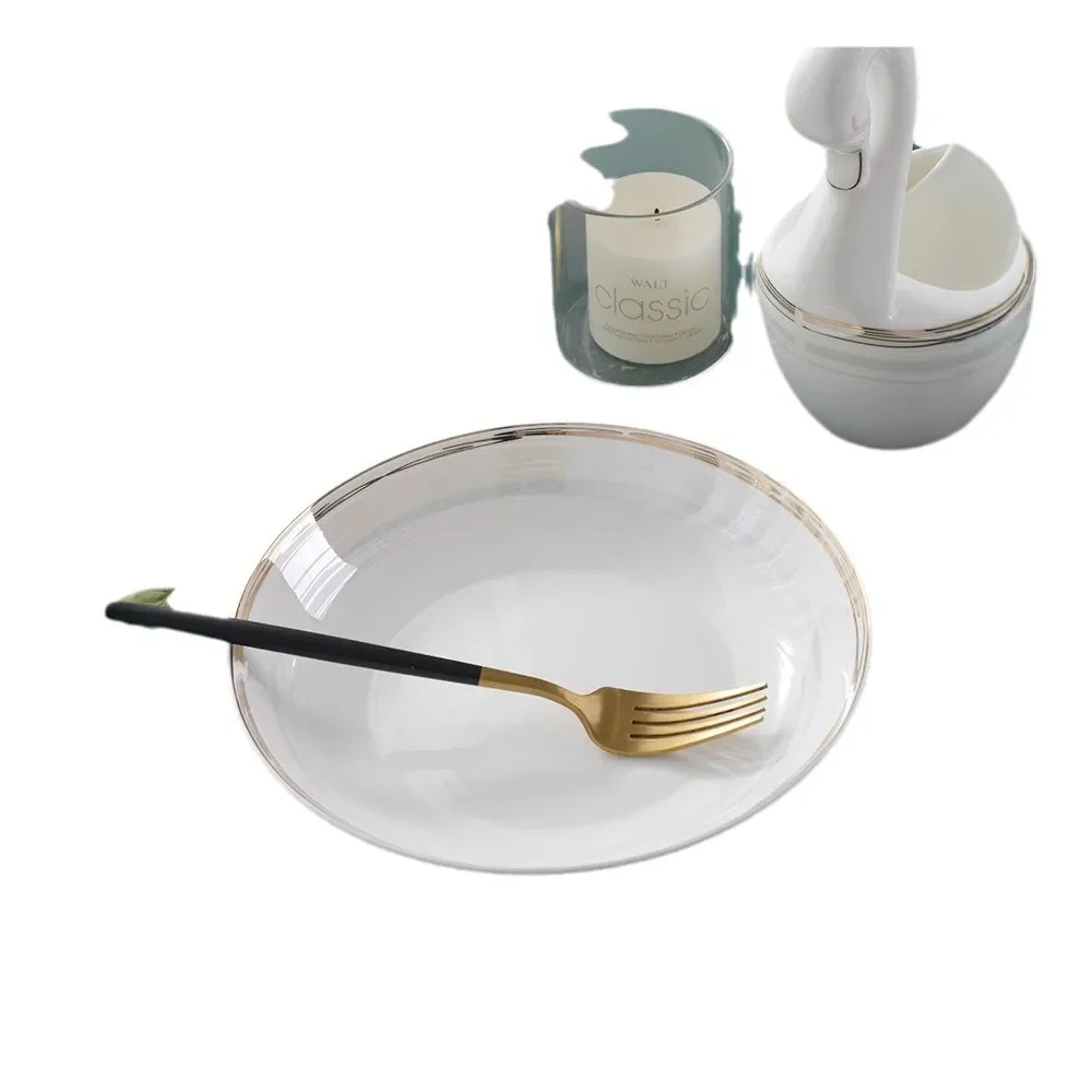 Tableware set, bowls and plates, household light luxury Jingdezhen Phnom Penh bone china Chinese housewarming gift
Tableware set, bowls and plates, household light luxury Jingdezhen Phnom Penh bone china Chinese housewarming gift