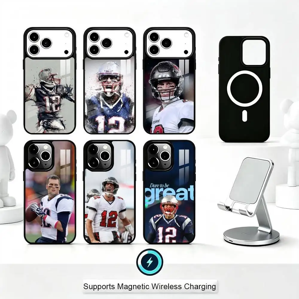 GOAT T-Tom Brady Phone Case For iPhone17,16,15,14,13,12,11 Plus,Pro Allows magnetic wireless charging
GOAT T-Tom Brady Phone Case For iPhone17,16,15,14,13,12,11 Plus,Pro Allows magnetic wireless charging