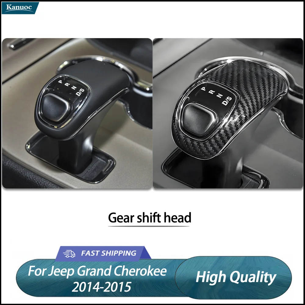 Auto Shift Knob Head Cover Lightweight Carbon Fiber For Jeep Grand Cherokee 2014-2015
Auto Shift Knob Head Cover Lightweight Carbon Fiber For Jeep Grand Cherokee 2014-2015