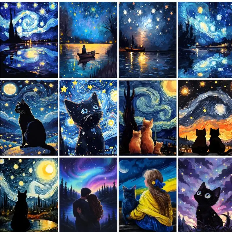 GATYZTORY Painting By Number Animal Cat Drawing On Canvas HandPainted Painting Art Gift DIY Pictures By Number Kits Home Decor
GATYZTORY Painting By Number Animal Cat Drawing On Canvas HandPainted Painting Art Gift DIY Pictures By Number Kits Home Decor