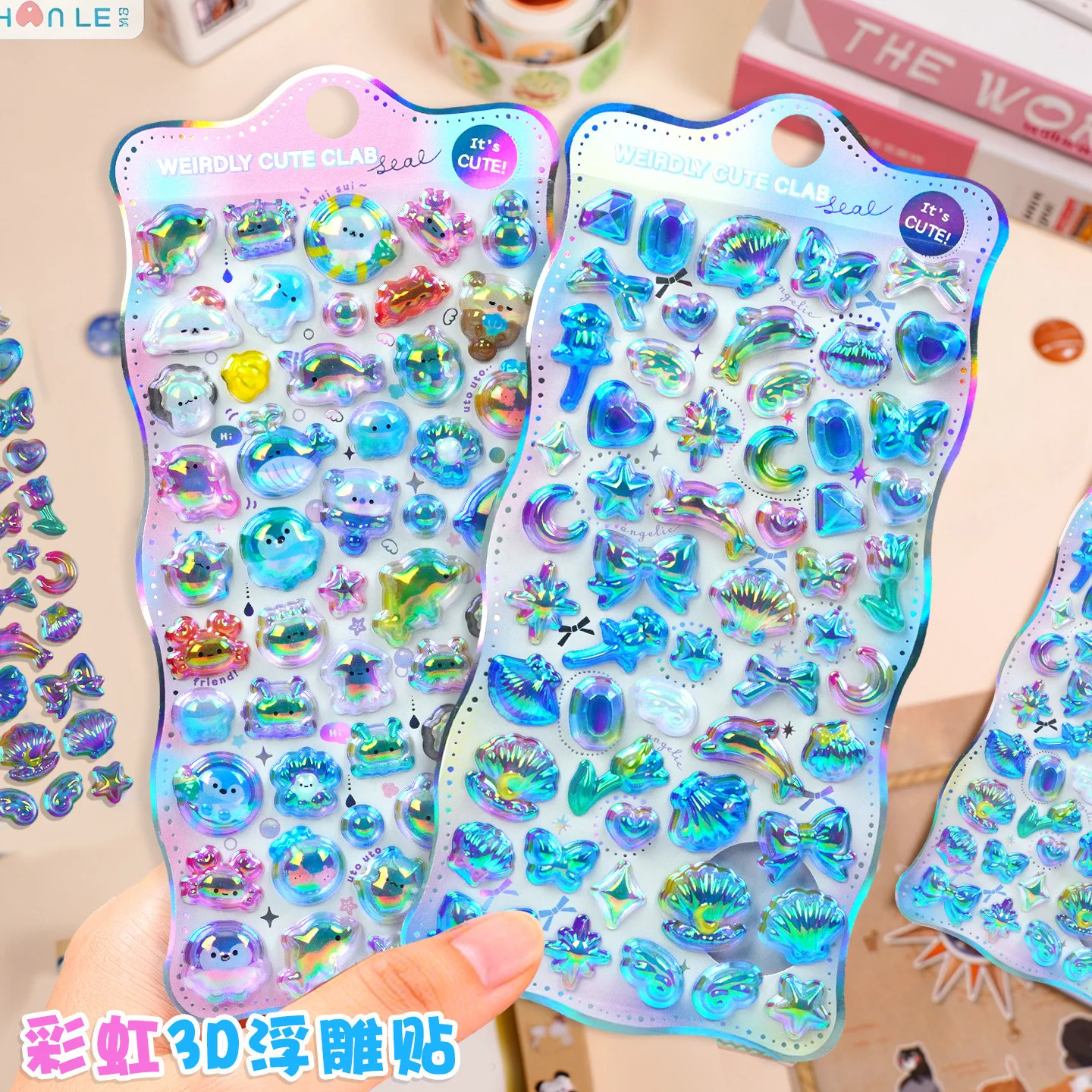 Cute Pet Small Animal Crystal Relief Stickers for Girls Gift Suitable for Water Cups, Mobile Phone Decoration Stickers
Cute Pet Small Animal Crystal Relief Stickers for Girls Gift Suitable for Water Cups, Mobile Phone Decoration Stickers