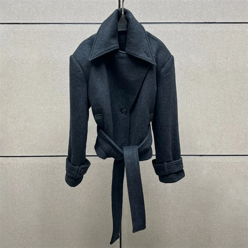 Женская куртка, новинка осени 2025, пояс, облегающий топ с длинными рукавами, шерстяной топ, женское пальто, асимметрия, шерстяное пальто, верхняя одежда y2k
Женская куртка, новинка осени 2025, пояс, облегающий топ с длинными рукавами, шерстяной топ, женское пальто, асимметрия, шерстяное пальто, верхняя одежда y2k