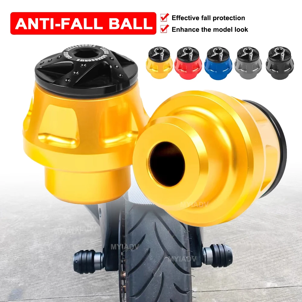 Motorcycle Front Wheel Anti-Collision Ball Axle Fork Crash Slider For Honda PCX 125 150 160 For Forza 300 350 NSS350 ADV 350 150
Motorcycle Front Wheel Anti-Collision Ball Axle Fork Crash Slider For Honda PCX 125 150 160 For Forza 300 350 NSS350 ADV 350 150