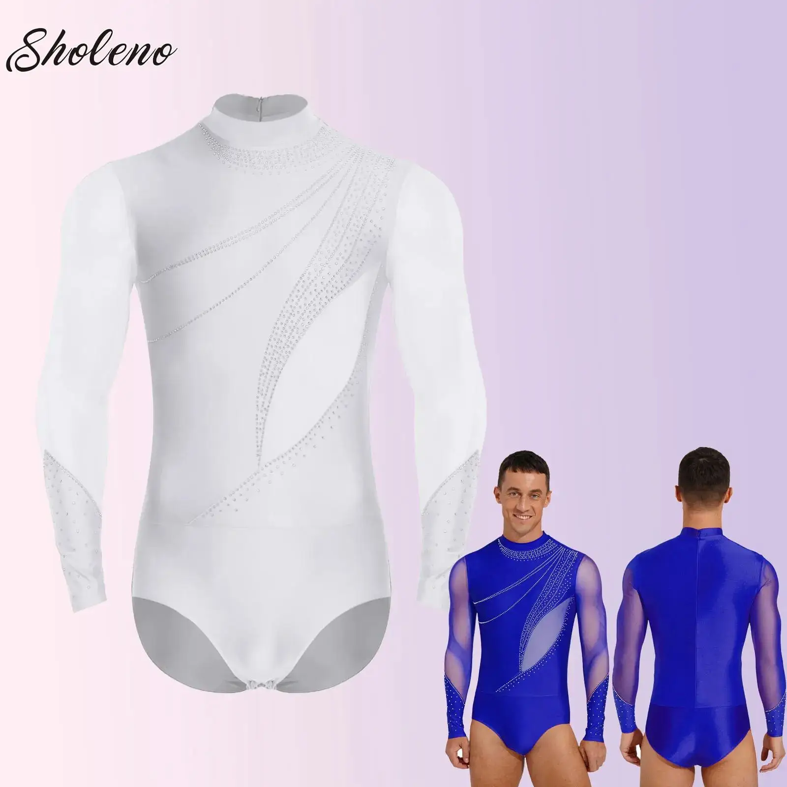 New Man Latin Dance Leotard Jumpsuit Rumba Tango Chacha Performance Competition Performs Costume Adult Black Sparkling Bodysuit
New Man Latin Dance Leotard Jumpsuit Rumba Tango Chacha Performance Competition Performs Costume Adult Black Sparkling Bodysuit