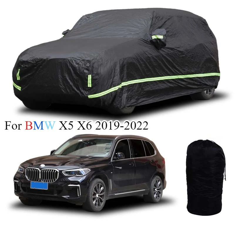 For BMW X5 X6 G05 G06 2019-2022 Four-Door Full-Cover Car Cover Winter Snow Frost Dustproof cover With reflective strips Design
For BMW X5 X6 G05 G06 2019-2022 Four-Door Full-Cover Car Cover Winter Snow Frost Dustproof cover With reflective strips Design