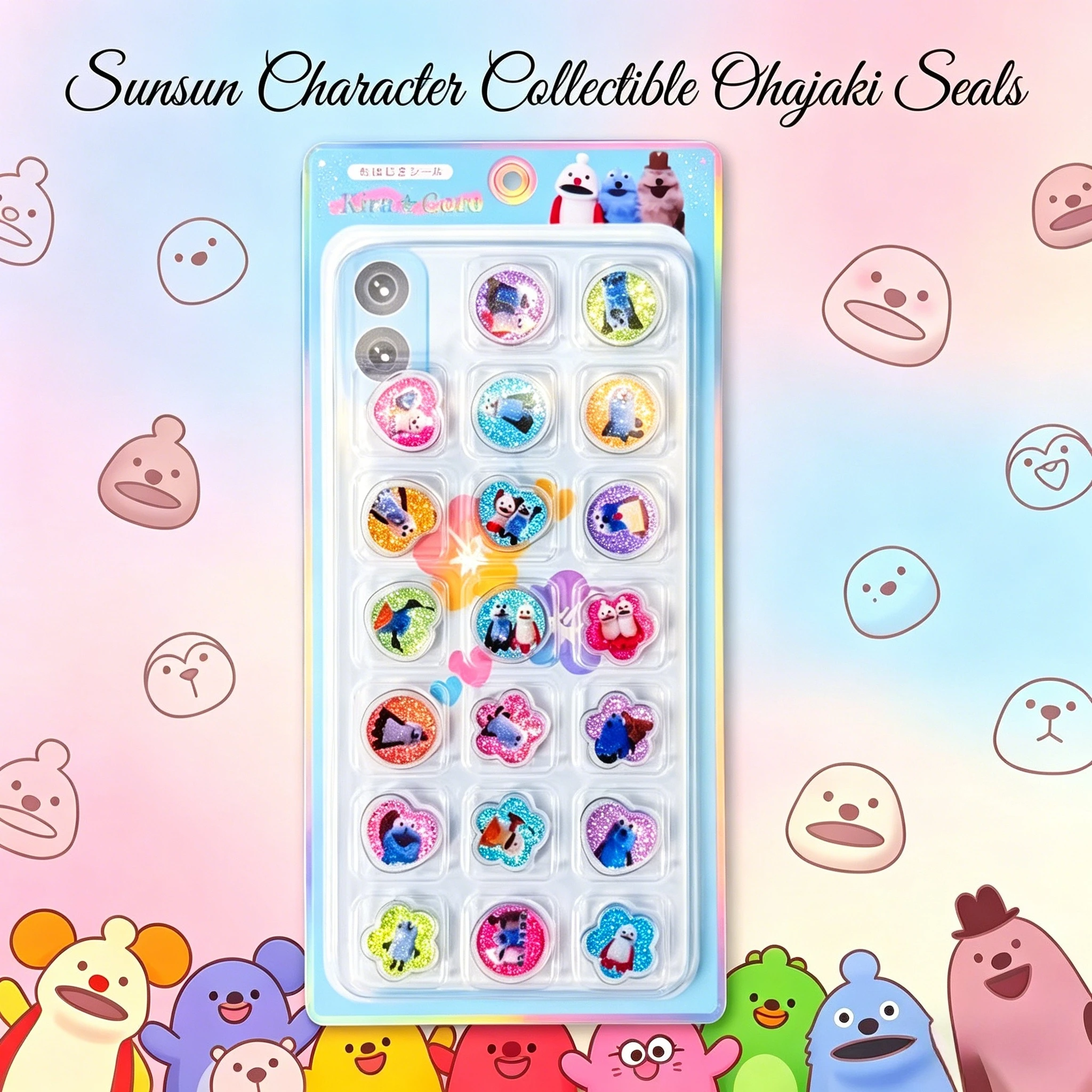 PUPPET SUNSUN Kawaii 3D Raised Character Stickers, Waterproof Epoxy Decals for Daily Use, Perfect for Anime Lovers & Gift Giving
PUPPET SUNSUN Kawaii 3D Raised Character Stickers, Waterproof Epoxy Decals for Daily Use, Perfect for Anime Lovers & Gift Giving
