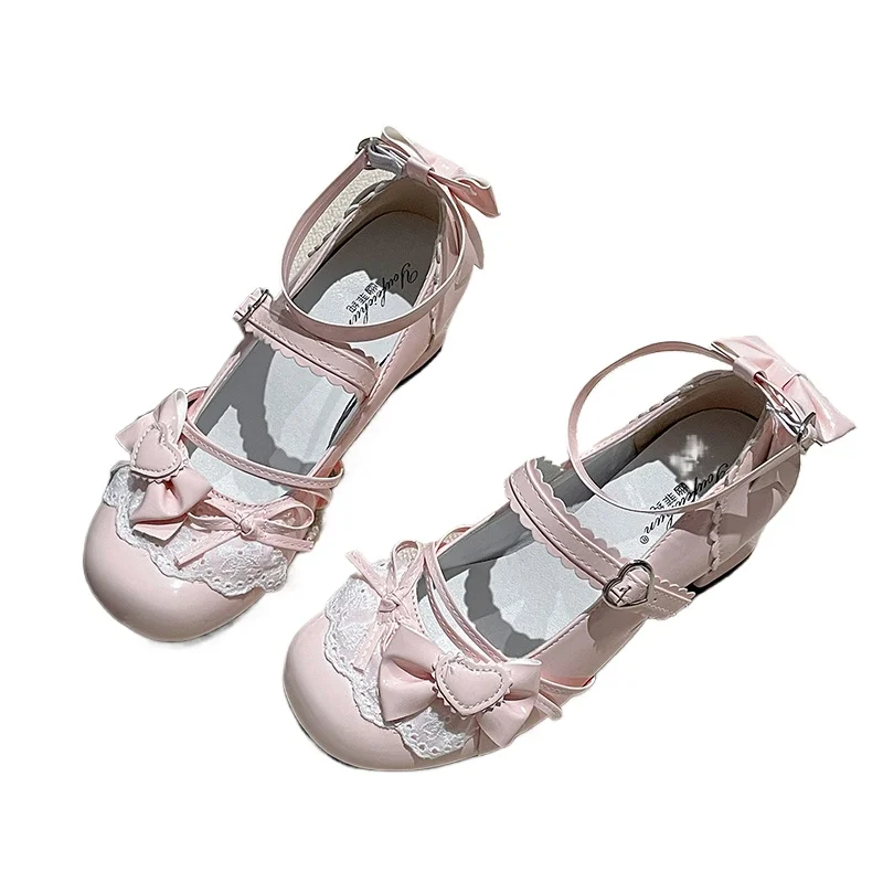 Fashion Butterfly-knot Outdoor Women's Party Dress Pumps Ballet Style Thick Heel Women Lolita Mary Jane Shoes
Fashion Butterfly-knot Outdoor Women's Party Dress Pumps Ballet Style Thick Heel Women Lolita Mary Jane Shoes