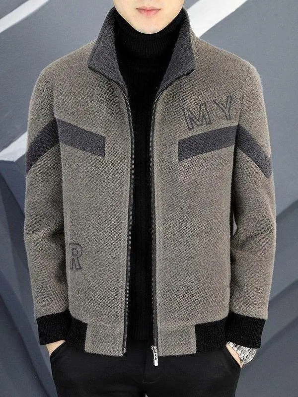 Men's ort Thiened Woolen Coat Faionable Turn-down Collar Jaet Busin Casual Winter Outerwear Slim Fit Stand Collar
Men's ort Thiened Woolen Coat Faionable Turn-down Collar Jaet Busin Casual Winter Outerwear Slim Fit Stand Collar