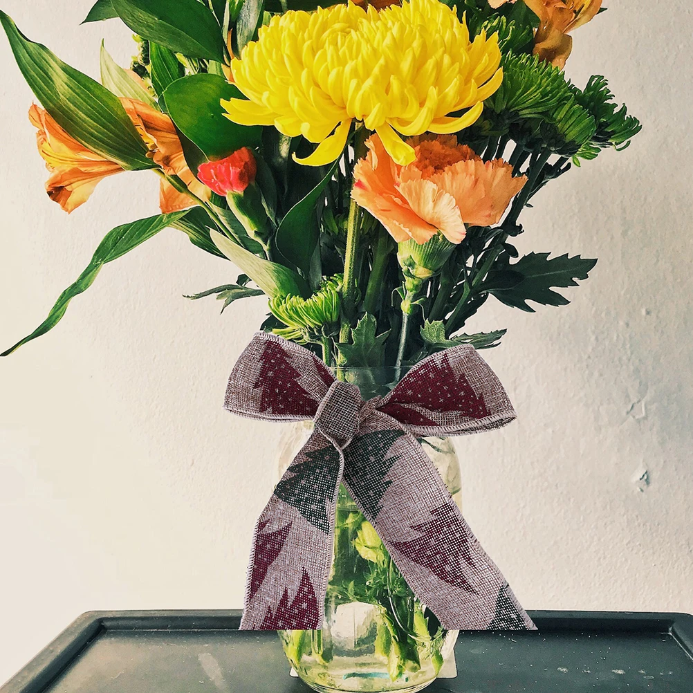 2 Rolls Burlap Ribbon Christmas Decorative Ribbons Xmas Wrapping Unique DIY Gift Present Packing Festive Pattern Cake Scrap Hair
2 Rolls Burlap Ribbon Christmas Decorative Ribbons Xmas Wrapping Unique DIY Gift Present Packing Festive Pattern Cake Scrap Hair