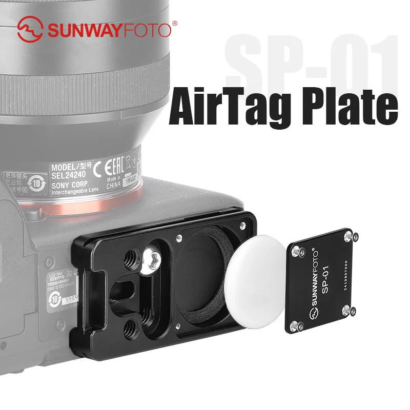 SUNWAYFOTO SP-01 Крепление для камеры Airtag, швейцарская пластина Arca для Airtag, универсальные держатели Airtag, быстросъемная пластина для DSLR
SUNWAYFOTO SP-01 Крепление для камеры Airtag, швейцарская пластина Arca для Airtag, универсальные держатели Airtag, быстросъемная пластина для DSLR