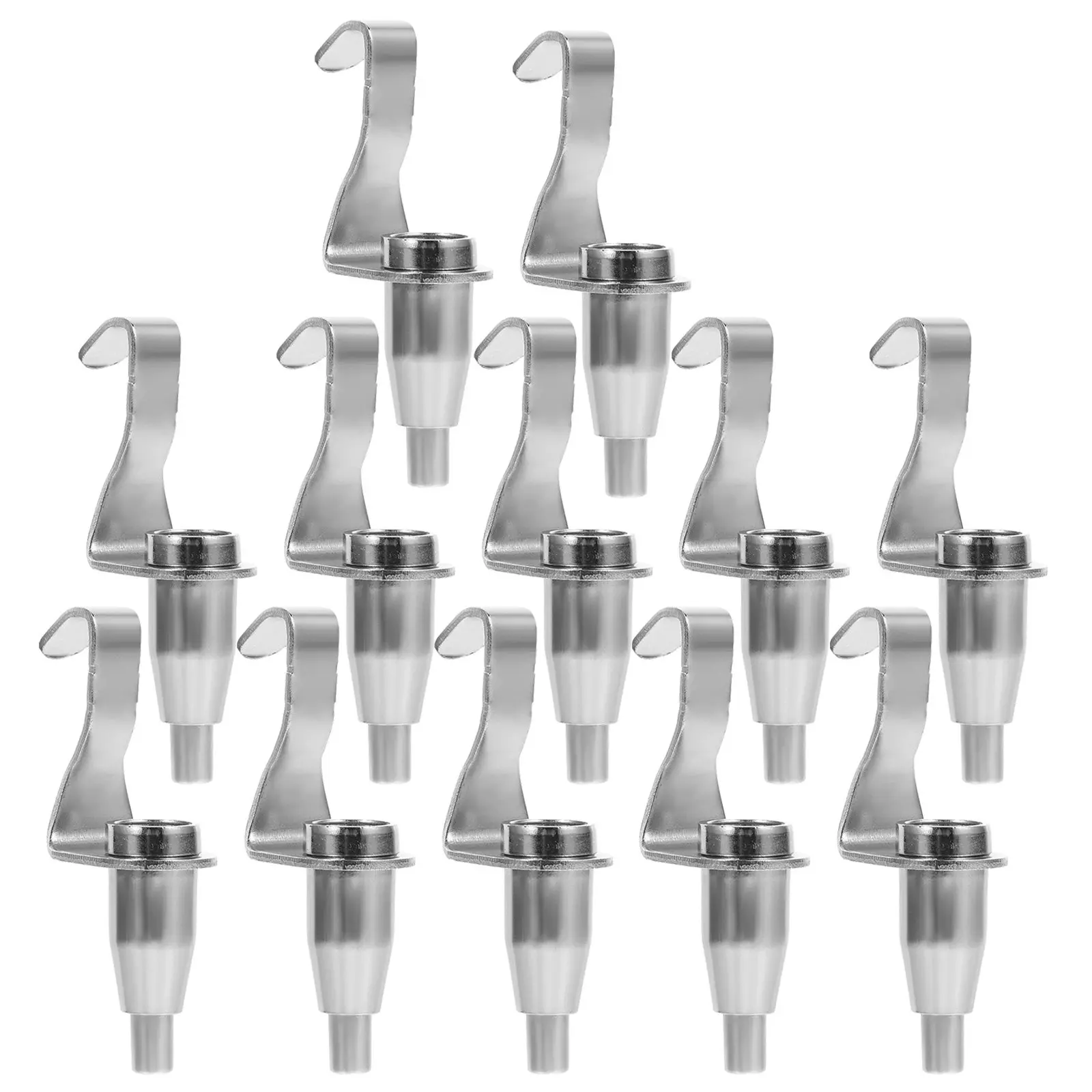 12 шт. крюков для тросов и подвесов для картин, сверхмощные, устойчивые к коррозии, регулируемые, идеально подходят для картин и освещения
12 шт. крюков для тросов и подвесов для картин, сверхмощные, устойчивые к коррозии, регулируемые, идеально подходят для картин и освещения