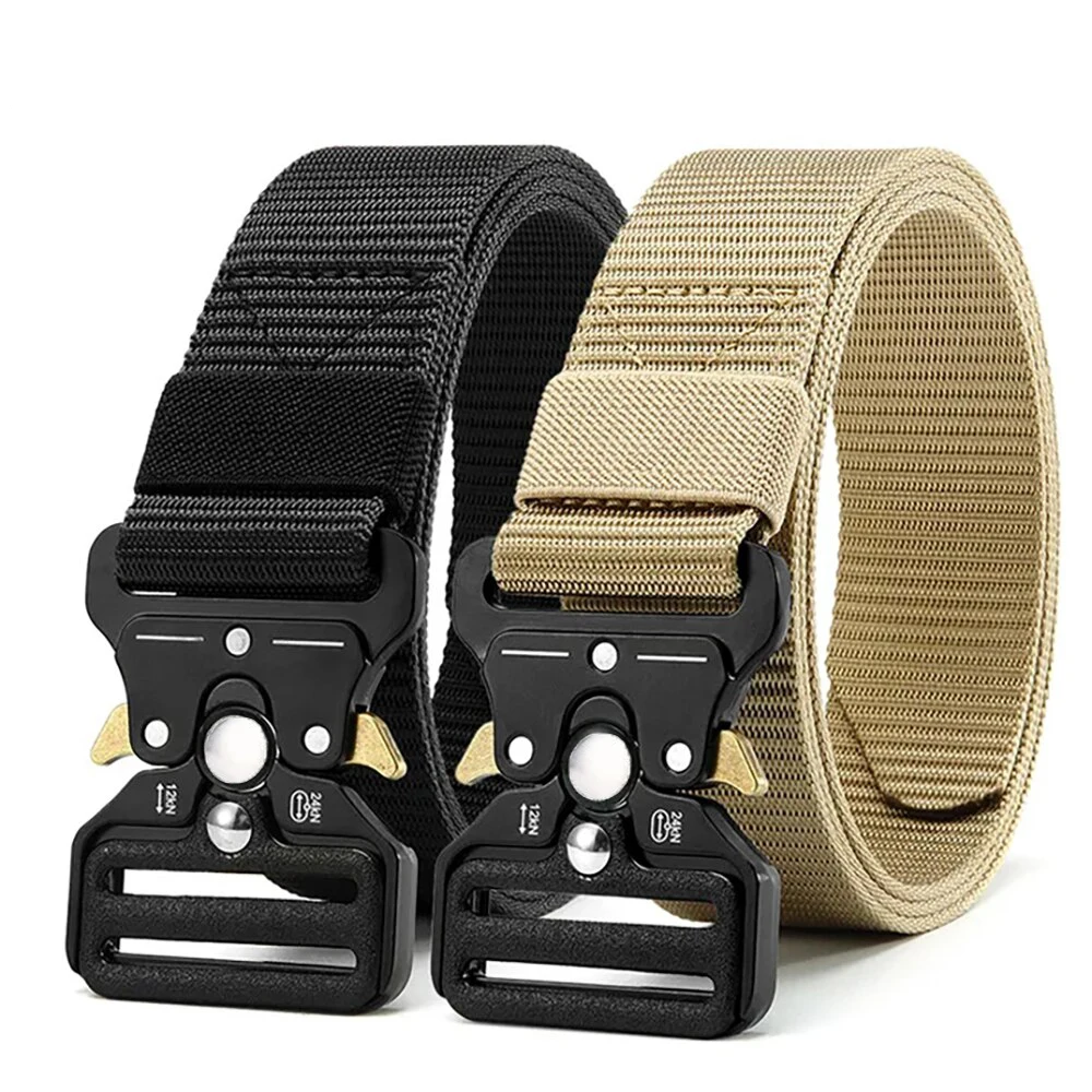 Unisex Outdoor Tactical Belt Multi-Use Canvas Nylon Heavy Duty Adjustable Sports Jeans Durable Luxury High Quality Gear
Unisex Outdoor Tactical Belt Multi-Use Canvas Nylon Heavy Duty Adjustable Sports Jeans Durable Luxury High Quality Gear