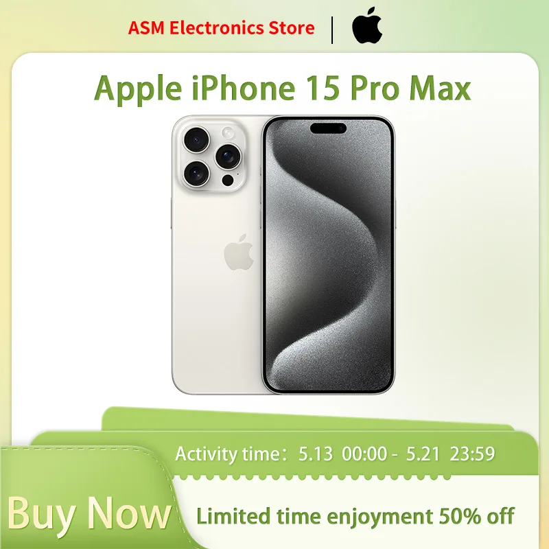 Apple iPhone 15 Pro MAX 8 ГБ ОЗУ 256 ГБ/512 ГБ/1 ТБ ПЗУ A17 Pro Bionic Chip 6,7 ''120 Гц Super Retina XDR дисплей
Apple iPhone 15 Pro MAX 8 ГБ ОЗУ 256 ГБ/512 ГБ/1 ТБ ПЗУ A17 Pro Bionic Chip 6,7 ''120 Гц Super Retina XDR дисплей