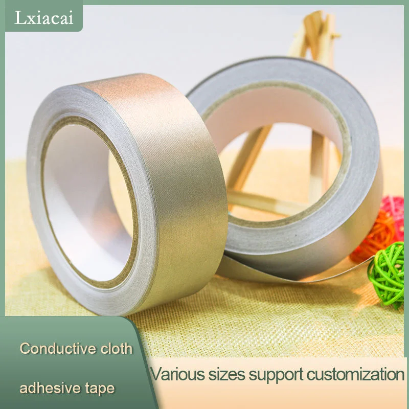 Conductive Fabric Cloth Tape, Adhesive Tape, Radiation Protection, Single-Sided, Laptop, Cellphone, LCD, EMI Shielding, 20m
Conductive Fabric Cloth Tape, Adhesive Tape, Radiation Protection, Single-Sided, Laptop, Cellphone, LCD, EMI Shielding, 20m
