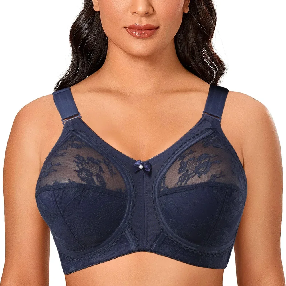 Bra Full Coverage Unlined Ultra Thin Plus Size Bra Wireless BigNew Wine Red Sexy Bra Women Minimizer Bras Big Size B C D DD E
Bra Full Coverage Unlined Ultra Thin Plus Size Bra Wireless BigNew Wine Red Sexy Bra Women Minimizer Bras Big Size B C D DD E