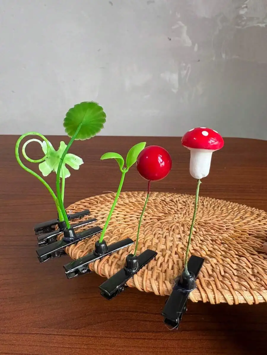20pcs Mixed Faux Plant Mushroom Flower Hair Clips For Women Claw Clips Hair Accessories
20pcs Mixed Faux Plant Mushroom Flower Hair Clips For Women Claw Clips Hair Accessories