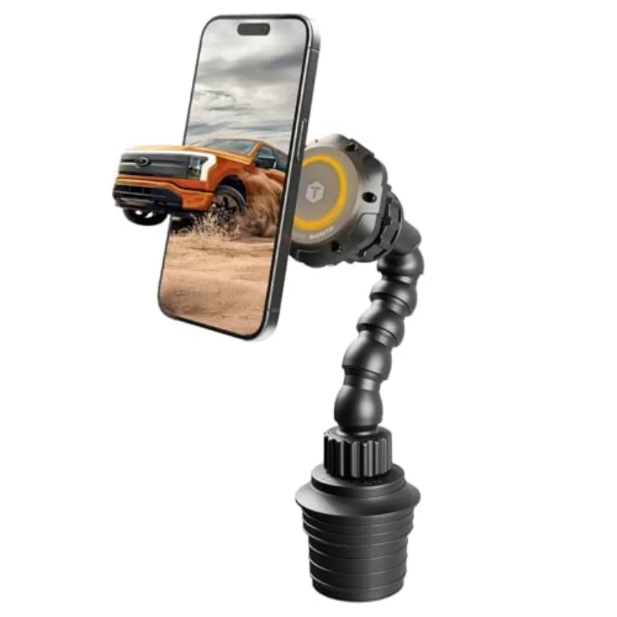 Magtough Python Magnetic Cup Phone Holder for Car Magsafe Cup Holder Phone Mount with Heavy-Duty Expandable Base Compatible wit
Magtough Python Magnetic Cup Phone Holder for Car Magsafe Cup Holder Phone Mount with Heavy-Duty Expandable Base Compatible wit