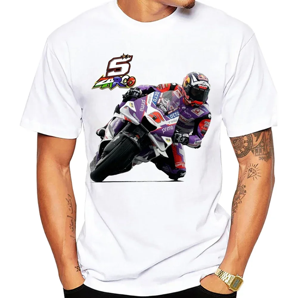 Johann Zarco 5# GP France Rider Man T-Shirt New Summer Men Short Sleeve Sport Boy Casual Tees Motorcycle White Tops
Johann Zarco 5# GP France Rider Man T-Shirt New Summer Men Short Sleeve Sport Boy Casual Tees Motorcycle White Tops