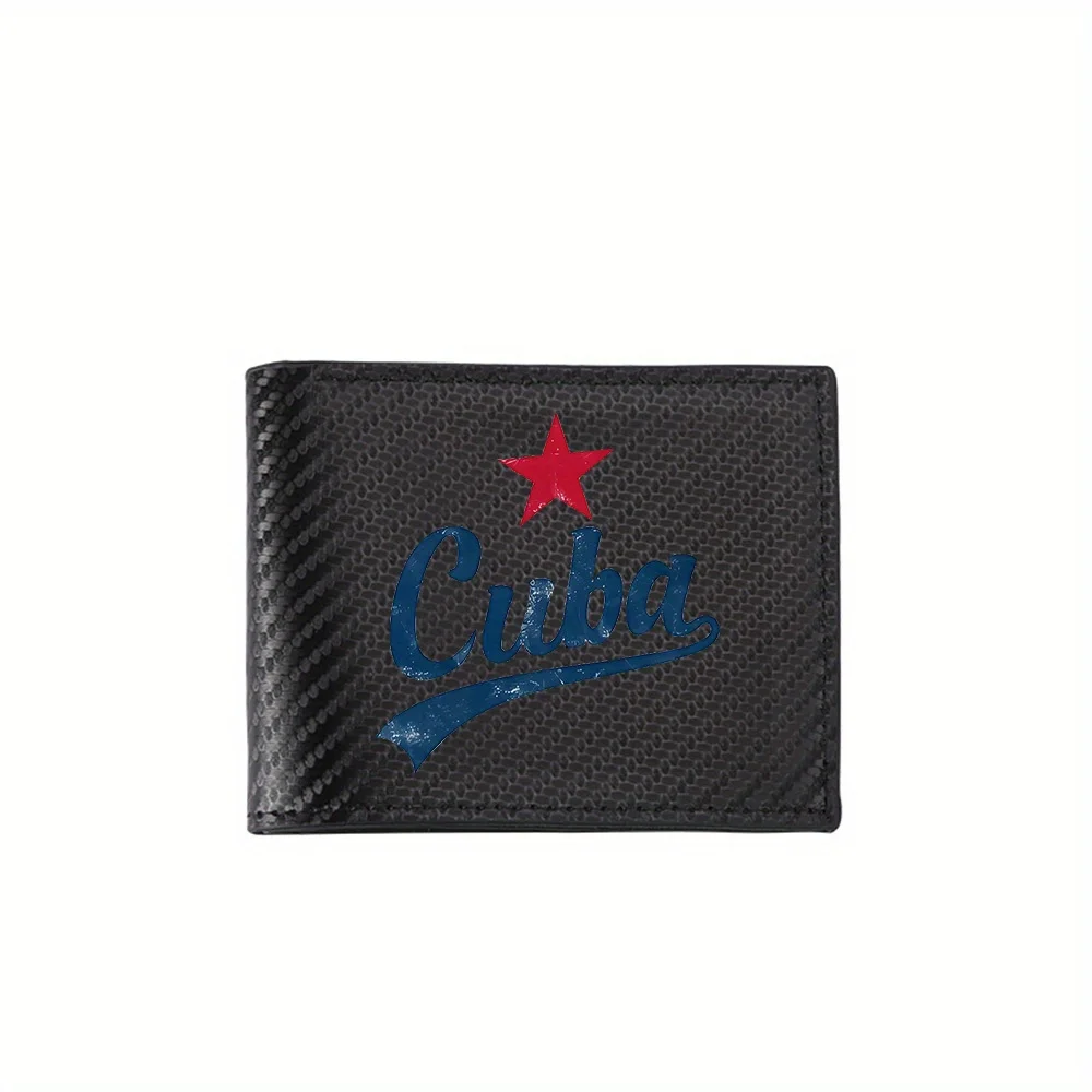 Cuba Red Star Blue Design Men's Wallets Simple Business Modern Stylish Printing Design Gifts For Father Boyfriend Christmas Love
Cuba Red Star Blue Design Men's Wallets Simple Business Modern Stylish Printing Design Gifts For Father Boyfriend Christmas Love