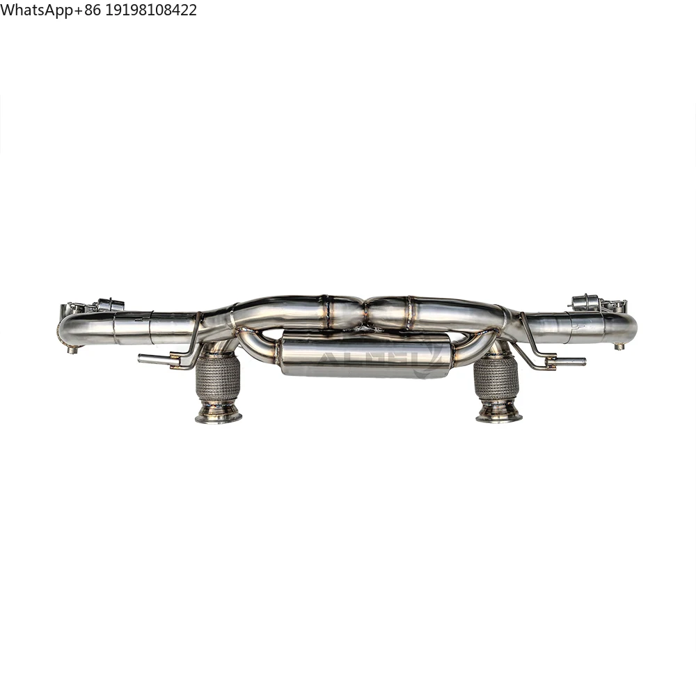 Catback Exhaust Wholesale for Audi R8 V10 5.2l 2015-2023 with Vacuum Valve Automotive Performance Exhaust Pipe System Custom
Catback Exhaust Wholesale for Audi R8 V10 5.2l 2015-2023 with Vacuum Valve Automotive Performance Exhaust Pipe System Custom