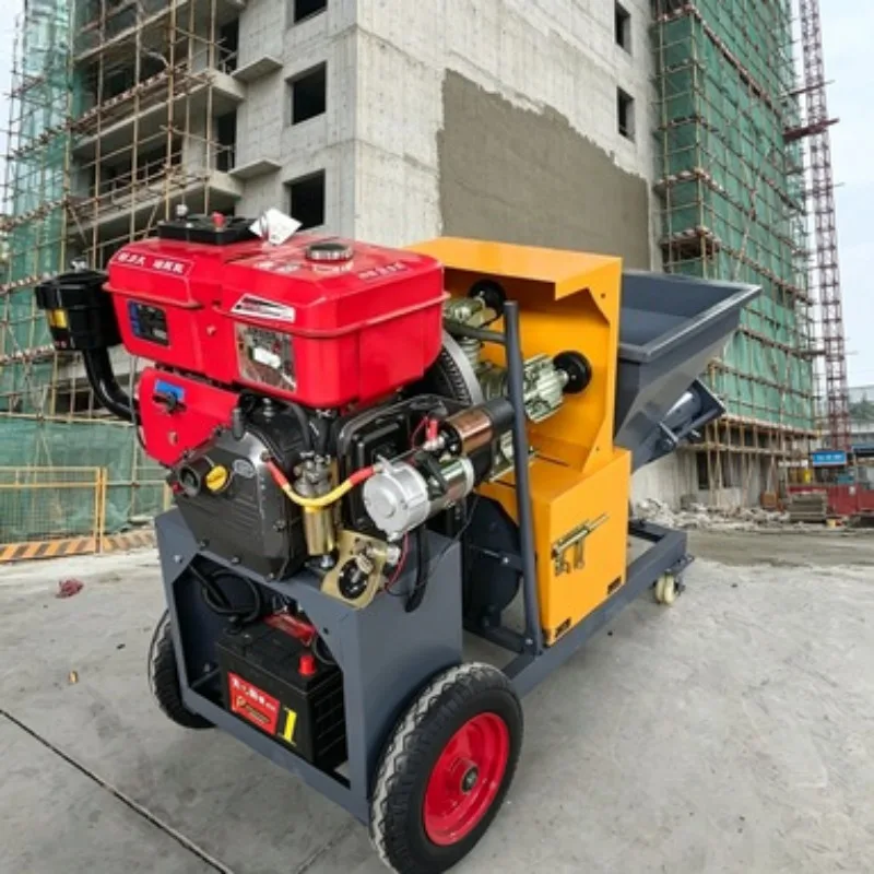 High Flow Wall Putty Spray Machine Durable Mortar Spraying Equipment for Factory Construction Site
High Flow Wall Putty Spray Machine Durable Mortar Spraying Equipment for Factory Construction Site