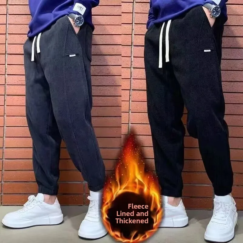 Мужские повседневные рабочие брюки, износостойкие, грязеотталкивающие, свободного кроя, весенне-осенние, модные городские леггинсы с флисовой подкладкой
Мужские повседневные рабочие брюки, износостойкие, грязеотталкивающие, свободного кроя, весенне-осенние, модные городские леггинсы с флисовой подкладкой