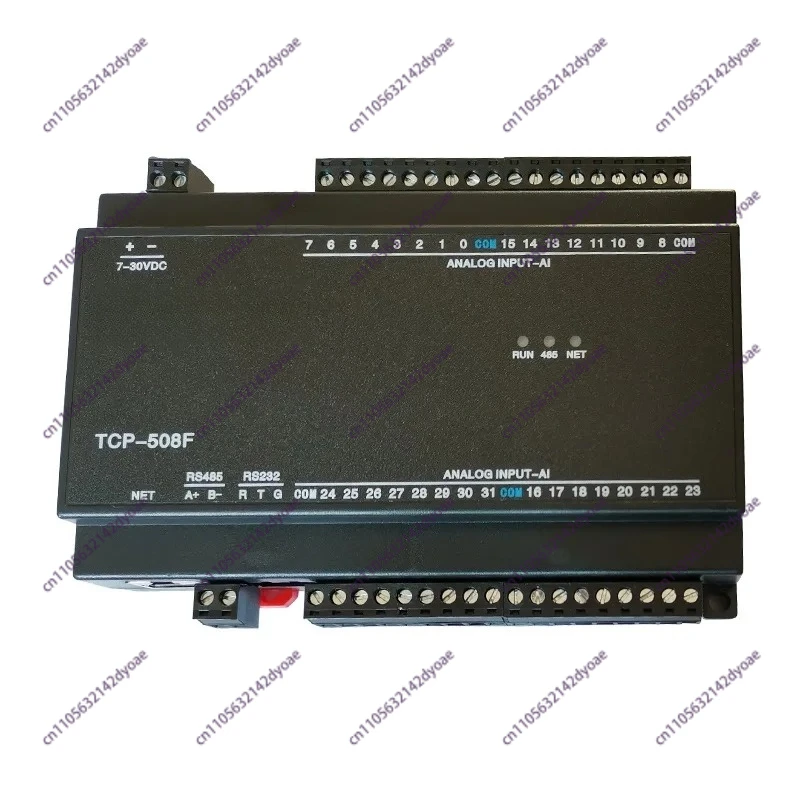 Ethernet IO module,Modbus TCP UDP protocol,32AI analog 4-20mA 0-10VADC acquisition module
Ethernet IO module,Modbus TCP UDP protocol,32AI analog 4-20mA 0-10VADC acquisition module