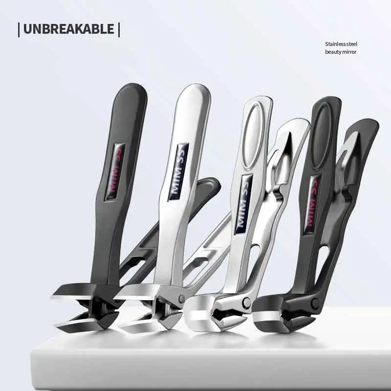 New angled head Nail Clipper, Powder Stainless Steel Large Opening Nail Clippers Single Oblique Mouth Household Anti-splash
New angled head Nail Clipper, Powder Stainless Steel Large Opening Nail Clippers Single Oblique Mouth Household Anti-splash