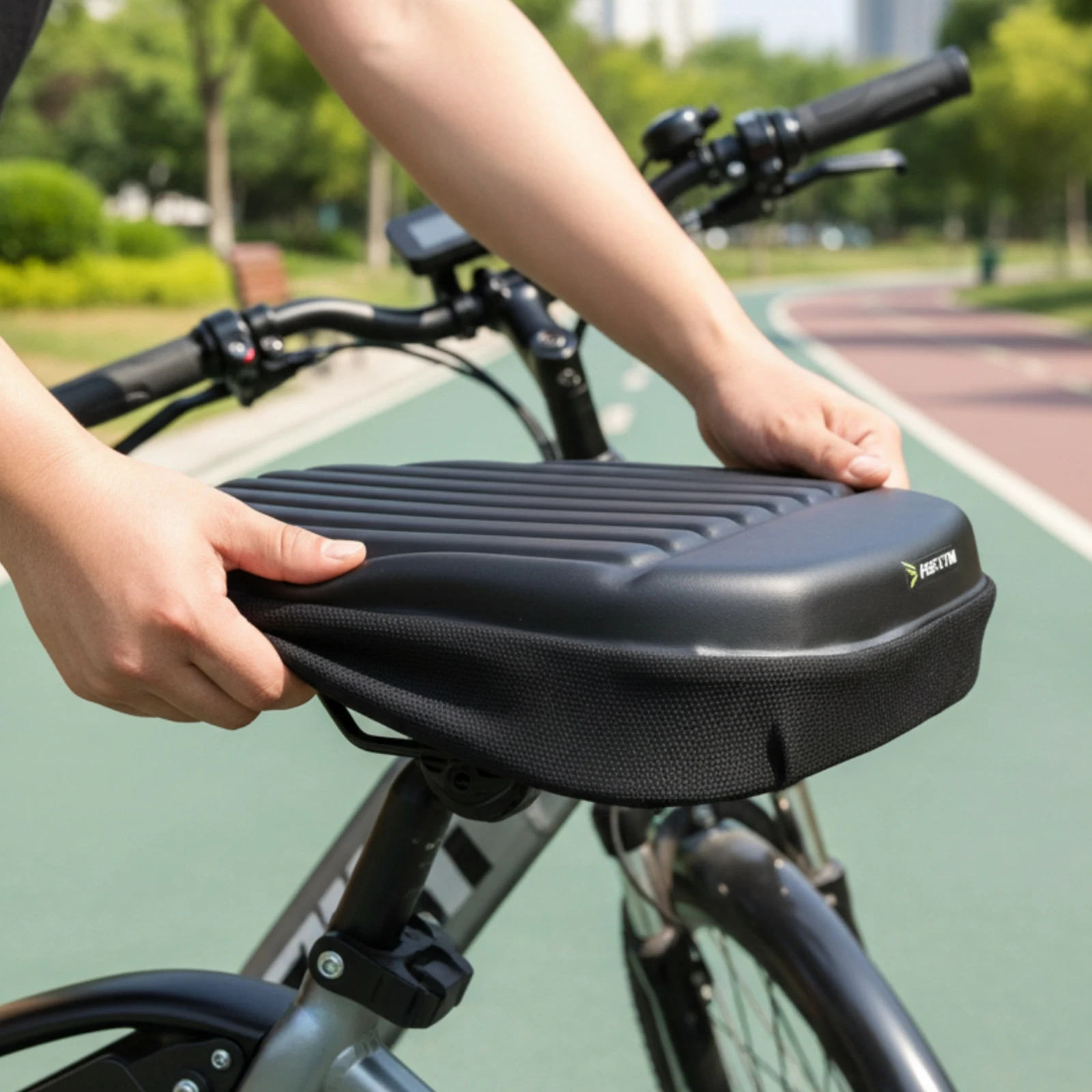Bike Saddle Cover Ribbed Padded Bike Saddle Cover Cycling Gear Pressure Relief Anti-Slip
Bike Saddle Cover Ribbed Padded Bike Saddle Cover Cycling Gear Pressure Relief Anti-Slip