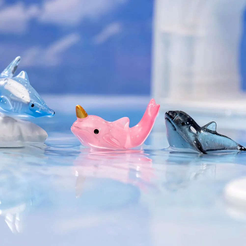 6 Pcs Aquarium Fish Tank Decorations Mini Resin Whale Animal Figurines Toys Small Ocean Statues Sculptures
6 Pcs Aquarium Fish Tank Decorations Mini Resin Whale Animal Figurines Toys Small Ocean Statues Sculptures