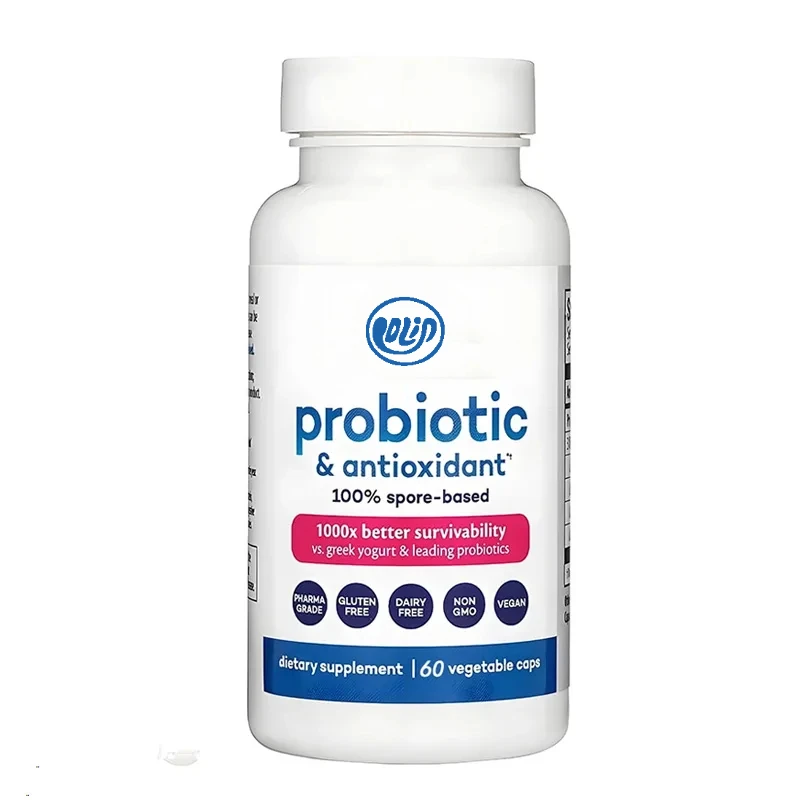 Probiotics and antioxidant supplements -100% based on spore digestion and immune support - gluten free, 60 capsules
Probiotics and antioxidant supplements -100% based on spore digestion and immune support - gluten free, 60 capsules