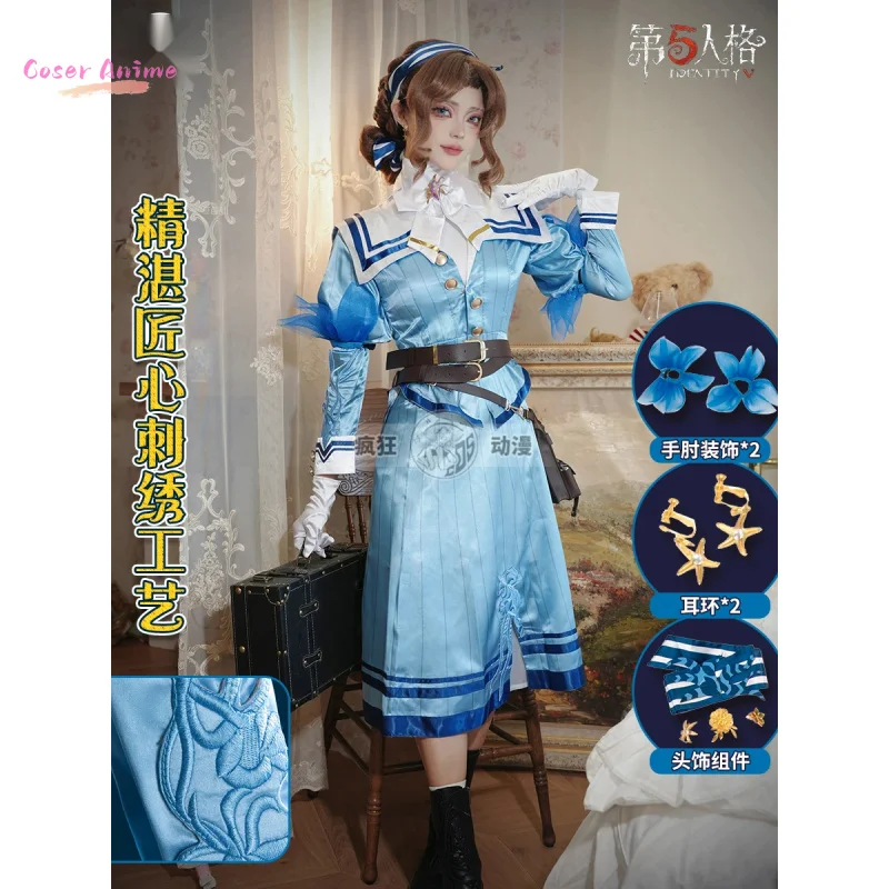 【Coser】Emily Dyer Cosplay Costume Game Identity Ⅴ Uniform Halloween Carnival Party Christmas Play Role Clothes Clothing
【Coser】Emily Dyer Cosplay Costume Game Identity Ⅴ Uniform Halloween Carnival Party Christmas Play Role Clothes Clothing