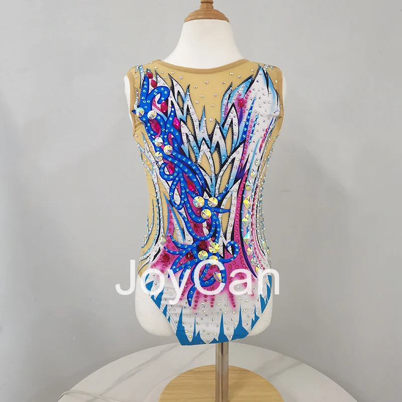 JoyCan Rhthmic Gymnastics Leotards Girls Women Blue Spandex Elegant Dance Wear for Competitiion
JoyCan Rhthmic Gymnastics Leotards Girls Women Blue Spandex Elegant Dance Wear for Competitiion