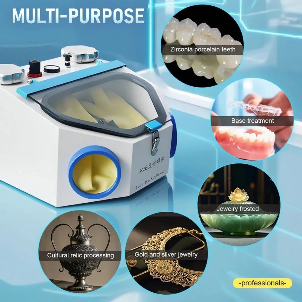 JG-218 220V/110V Sandblasting Gun with Dual Pens, Ideal for Jewelry Making, Cultural Relic Cleaning & Surface Processing
JG-218 220V/110V Sandblasting Gun with Dual Pens, Ideal for Jewelry Making, Cultural Relic Cleaning & Surface Processing