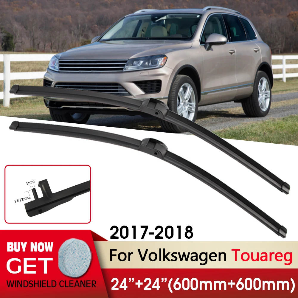 Car Wiper Front Wiper Blades 24"+24" For Volkswagen Touareg 2017 - 2018 Fit Side Pin Arm Front Windscreen Wiper Auto Accessories
Car Wiper Front Wiper Blades 24"+24" For Volkswagen Touareg 2017 - 2018 Fit Side Pin Arm Front Windscreen Wiper Auto Accessories