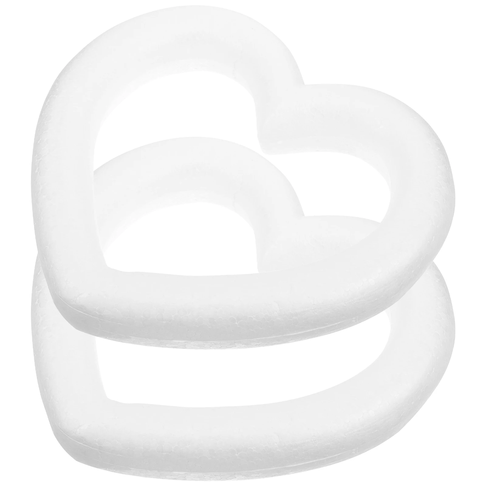 2pcs Heart Shaped Polystyrene Rings Floral Craft Diy Decoration Love Wreath Garland Children Activities Church Home Party
2pcs Heart Shaped Polystyrene Rings Floral Craft Diy Decoration Love Wreath Garland Children Activities Church Home Party