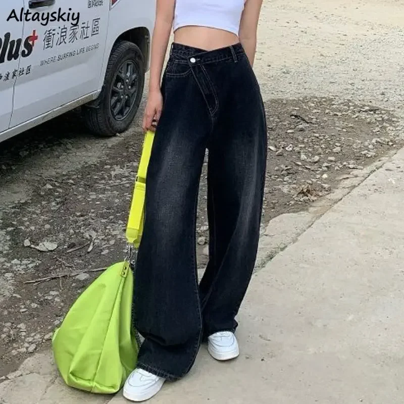 Jeans Women Loose Daily Simple Vintage Students Designer Bleached Korean Style Casual Special Basic Comfortable Wide Leg Fashion
Jeans Women Loose Daily Simple Vintage Students Designer Bleached Korean Style Casual Special Basic Comfortable Wide Leg Fashion