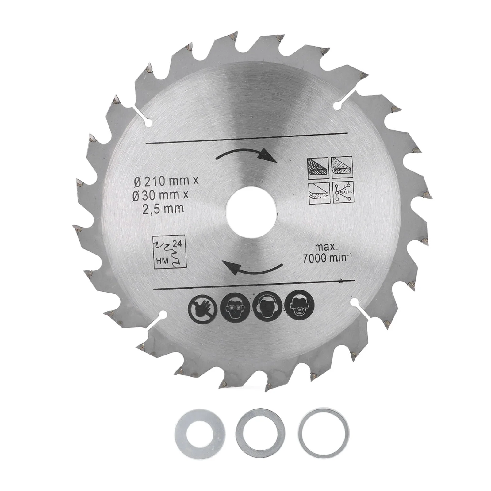 Circular Saw Blade Carbide for Woodworking Miter Table Saws Wood Plastic Cutting 8‑1/4in
Circular Saw Blade Carbide for Woodworking Miter Table Saws Wood Plastic Cutting 8‑1/4in