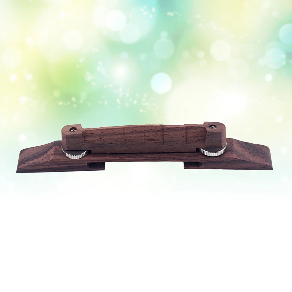 Lifting Bridge Bass Guitar Classical Roller Saddle Bamboo Rosewood Replacement Adjustable Height Two Knobs Guitar Parts Bridge
Lifting Bridge Bass Guitar Classical Roller Saddle Bamboo Rosewood Replacement Adjustable Height Two Knobs Guitar Parts Bridge