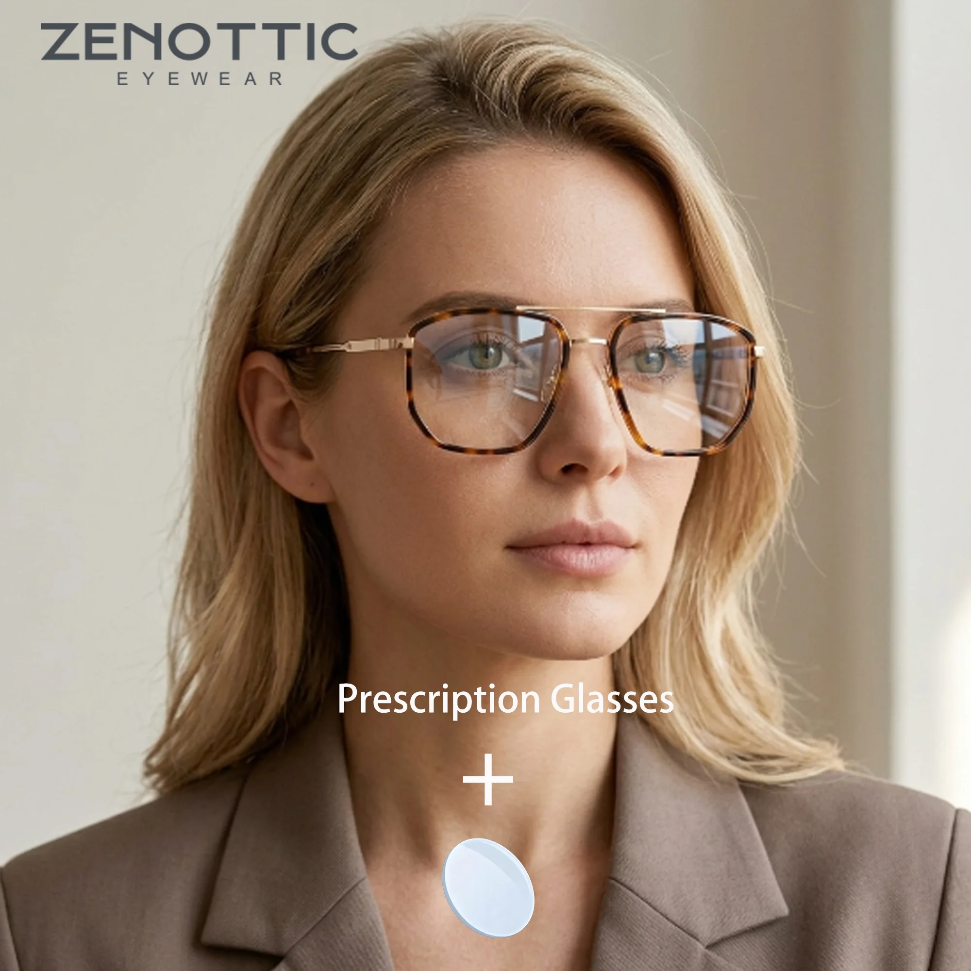ZENOTTIC Men Aviator Metal Prescription Glasses Progressive Myopia Photochromic Optical Simple Casual Outdoor Eyewear
ZENOTTIC Men Aviator Metal Prescription Glasses Progressive Myopia Photochromic Optical Simple Casual Outdoor Eyewear