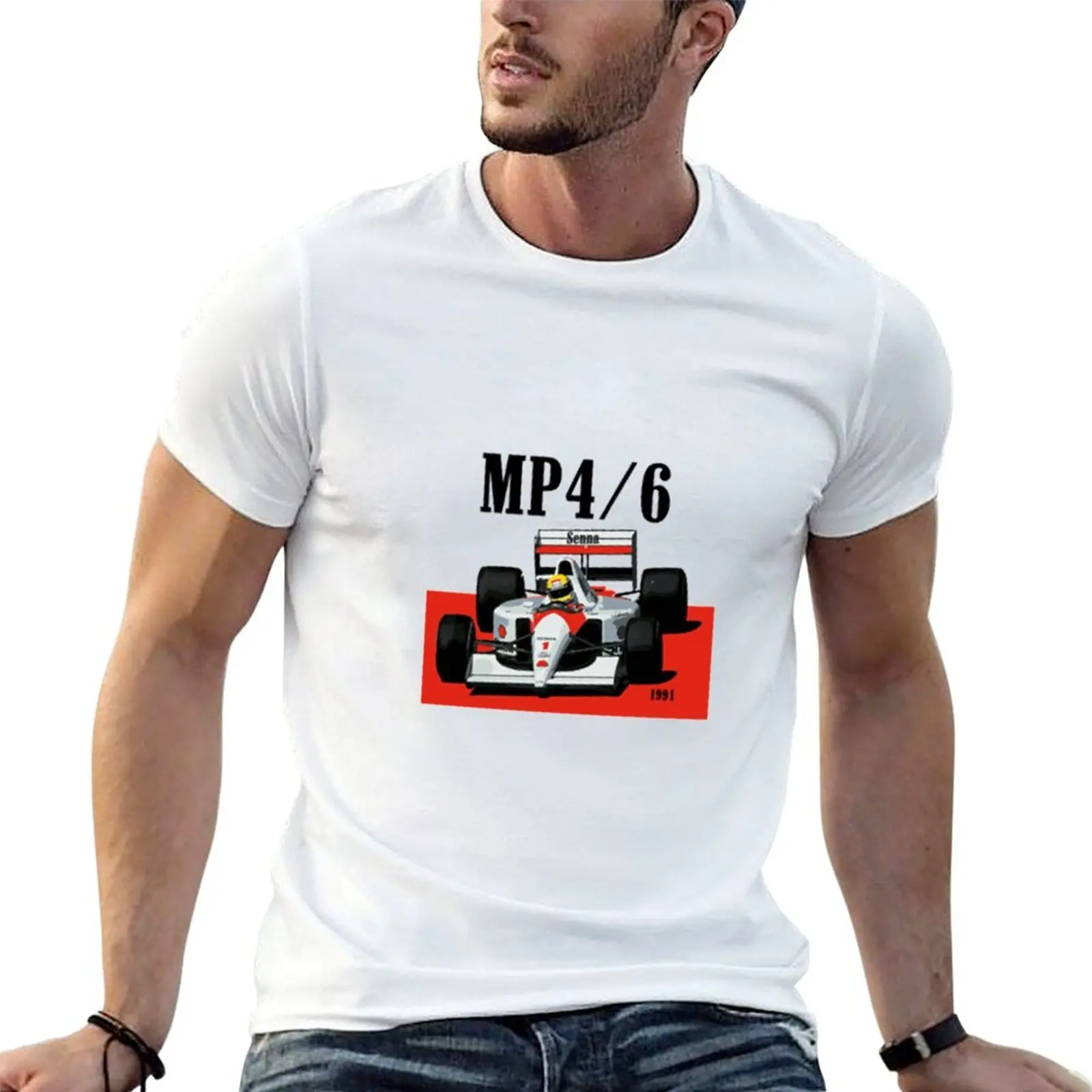 Senna MP4_6 F1 Car T-Shirt t shirts designer men t shirt cotton 100% T-Shirt
Senna MP4_6 F1 Car T-Shirt t shirts designer men t shirt cotton 100% T-Shirt