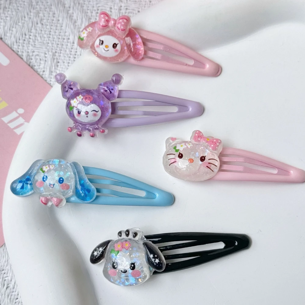 Shiny Transparent Hello Kitty Sanrio Anime Hairpin, Kawaii Kulomi BB Clip, Yugui Dog Student Color Hair Accessories, Girl Gifts
Shiny Transparent Hello Kitty Sanrio Anime Hairpin, Kawaii Kulomi BB Clip, Yugui Dog Student Color Hair Accessories, Girl Gifts