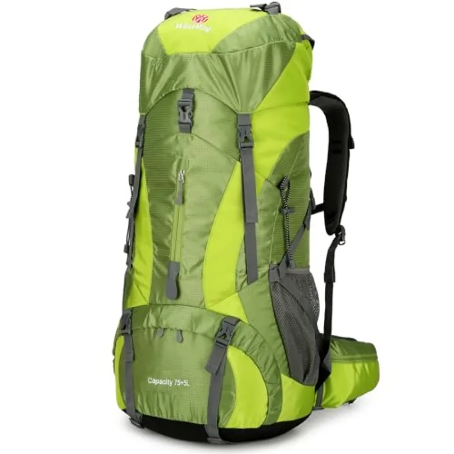 Hiking Backpack with Rain Cover Waterproof Camping Backpack Shoes Warehouse for Men Women, Frameless
Hiking Backpack with Rain Cover Waterproof Camping Backpack Shoes Warehouse for Men Women, Frameless